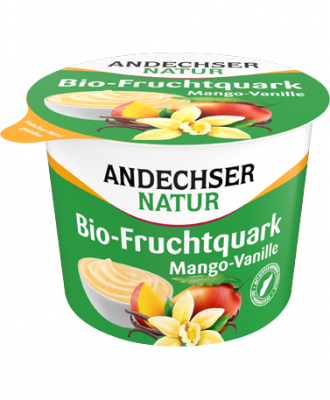 quark alla vaniglia e mango (450gr)